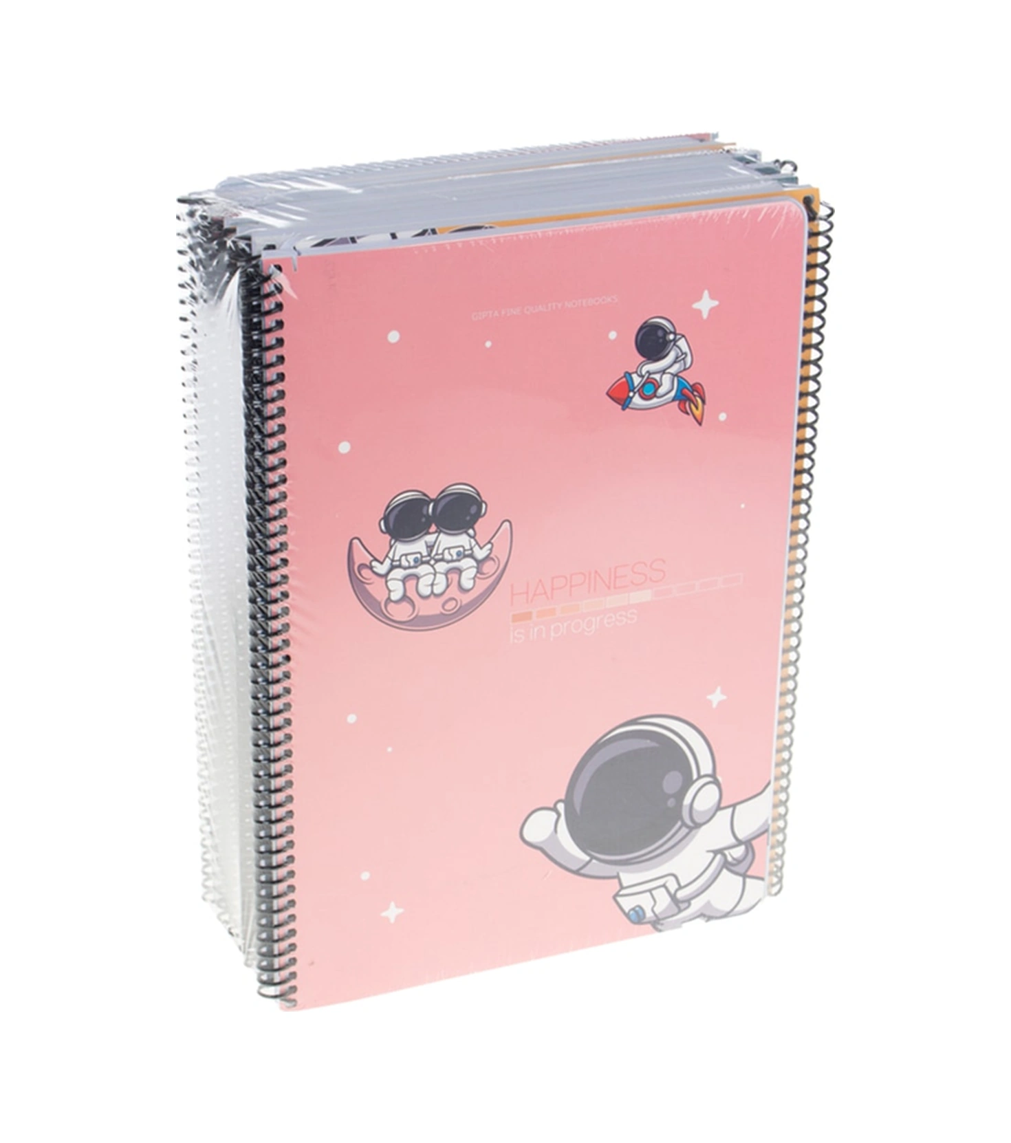 Spiralli Karton Kapak Happiness Defter A4 80/4 "1 Adet Fiyatıdır"