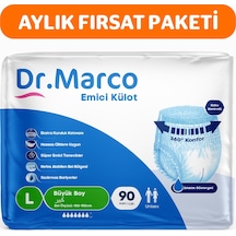 Dr. Marco Yetişkin Emici Külot L 90'lı