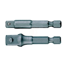 İzeltaş Bits Uç Lokma Adaptör 1/4 İnç M - 1/4 İnç M 50 MM Makine Kullanımına Uygun