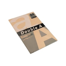 Double A Renkli Kağıt 25 Li A4 80 Gram Pastel Eski Gül Rengi 25 Yaprak