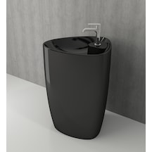 Bocchi Etna Monoblok Lavabo Parlak Siyah 1337-004-0126