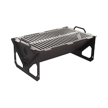 Baygato Smoke Master Grill Mangal (Üçgen Taban) Katlanabilir Ve Taşınabilir 6 Kişilik
