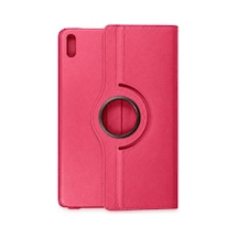 Huawei Matepad Se 11 Kılıf 360 Tablet Deri Kılıf - Pembe İtdark5149