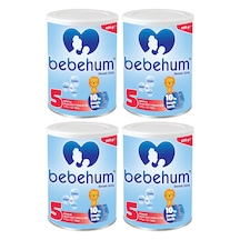 Bebehum 5 Numara Teneke Devam Sütü 2 Yaş+ 400 gr x 4 Adet