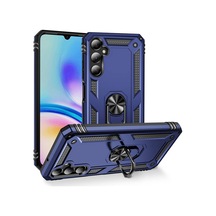 Samsung Galaxy A05s İle Uyumlu Kılıf Tam Koruma Yüzüklü Standlı Tank Gövdeli Telefon Kılıfı Kapak