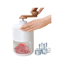 500ml El İle Çalışan Buz Tıraş Makinesi Çok Fonksiyonlu El Krank Çok Renkli