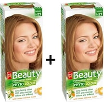 Mm Beauty Bitksel Saç Boyası Açık Kumral,Karamel - M22 - 2 Adet (457307140)