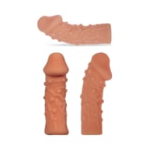 Erofoni No:6 Ultra Soft Yumuşak Dokulu 15 CM Lüks Realistik Penis Kılıfı
