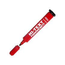 Hi Text 830 Permanet Marker Yuvarlak Kırmızı