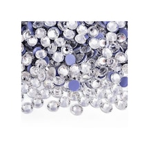Gymo Premium Kalite Altı Düz Ütü İle Yapışan Hotfix Kristal Taş Ss34 7.1-7.3mm Crystal 288 Adet