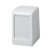 Beyaz Plastik Peçetelik - 5 Adet Diğer