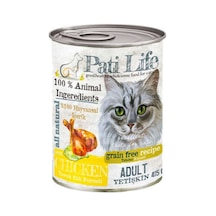 Pati Life Tavuk Etli Yetişkin Kedi Konserve Mama 6 x 415 G