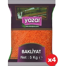Yazar Kırmızı Mercimek 4 x 5 KG