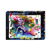 Heye 29825 Meow Standard 1000 Parça, Lara Zombie, Free Colours