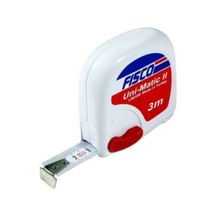 Fısco Uni-matic 3 Metre Çelik Şerit Metre Avuç İçi Rahatlığı Ve Kolay Kilitleme 55mm 3 M