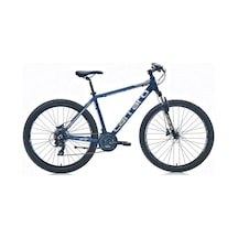 Carraro Force 720 Hidrolik Fren 21 Vites 27.5 Jant Dağ Bisikleti Metalik Mavi-gümüş 38 Cm Mavi - Gümüş