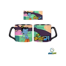 Ghostbastır Desıgn Roll21 Kupa Bardak Tek Adet 0902 Çok Renkli