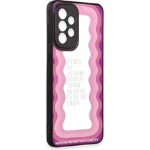 Samsung Galaxy Uyumlu, A73 5g Kılıf Mirror Desenli Kapak - Mirror - 11