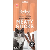 Meaty Sticks Hindi Ve Kuzu Etli Kedi Ödül Çubuğu 3x5gr