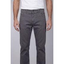 Bisse Gri Gabardin Pamuklu 5 Cepli Spor Pantolon Pns24k24004 D55