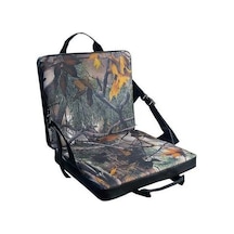 Bloomnest Katlanır Yastık Sırt Desteği Su Geçirmez Sandalye - Altın-siyah, Stadyum, Piknik, Kamp, Taşınabilir Altın - Siyah