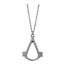 Assassins Creed Eskitme Antik Gümüş Kaplama Unisex Kolye Gümüş