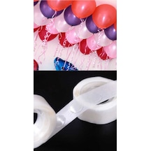 Balon Yapıştırma Bandı Çift Taraflı Pk:100