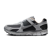 Nike Bowerman Zoom Vomero 5 'smoke Grey'leather Unisex Sneaker Hakiki Deri Günlük Spor Ayakkabı Gri Gri