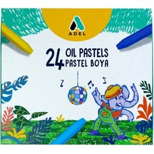 Adel 24lü Pastel Boya 428 0867 002 Çok Renkli