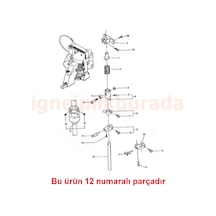Çuval Ağzı Dikiş Makinesi Lüper Kütüğü