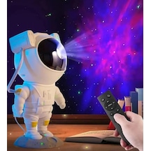 Astronot Galaxy Projektör Gece Lambası, Uzaktan Kumandalı