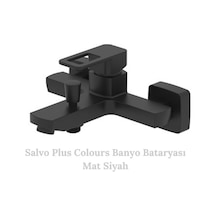 Bien BB01065522 Salvo Plus Colours Banyo Bataryası Mat Siyah