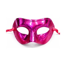 Metalize Parlak Parti Maskesi Pembe Renk 16x7 Cm - Dlkj-764781 18