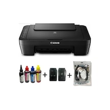 Canon E414 Dolan Kartuşlu Renkli Yazıcı Tarayıcı Fotokopi Çok Fonksiyonlu Usb A4 Ev Ofis Öğrenci Yazıcısı