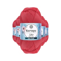 5 Adet Lotus Bikini Büstiyer Bluz Örgü İpi K810 Şeker Pembe