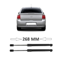 Opel Vectra C 2002-2008 Uyumlu Sağ + Sol Takım Bagaj Amortisörü Piston 2 Adet 268mm 9177081 176607 Bagaj Amortisörü