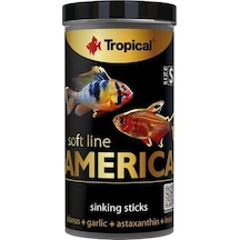 Softline America S Kuzey Ve Güney Amerika Balıkları İçin Yumuşak Taneli Balık Yemi 250 Ml 140gr