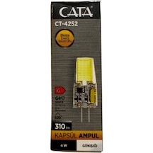 Cata Ct-4252 4w 12v 3200k Günışığı G4 Duylu Kapsül Ampul