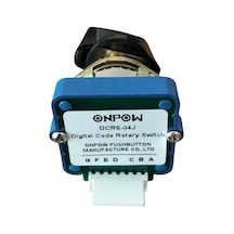 04j Cnc Rotary Switch Cnc Makinaları Çoklu Pozisyon Döner Anahtar