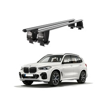 Royal Bmw X5 G05 2019 Ve Sonrası Uyumlu Gri Ara Atkı Port Bagaj Tavan Barı