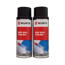 Sprey Boya Ral9005 Mat Siyah 400 Ml 2 Li Set Siyah Siyah