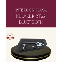 Motosiklet Sürüşleri İçin Bt22 Kask Bluetooth Kulaklık Mikrofonlu