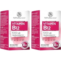 Naturalnest Vitamin B12 60 Tablet Firsat Paketi Naturalnest Vitamin B12 60 Tablet Firsat Paketi