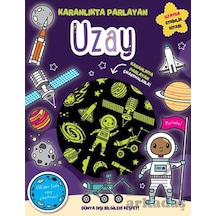 Karanlıkta Parlayan Kitaplar - Uzay Parlayan Çıkartmalar İndigo Çocuk