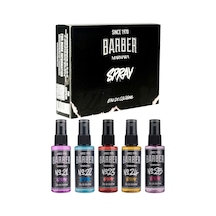 Barber Marmara Barber Marmara Graffiti Seri 5'li Edc Seyahat Boy Kolonya
