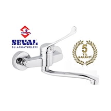 Seval Duvardan Bedensel Engelli ve Doktor ve Medikal Lavabo Bataryası