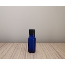 50Cc Mavi Cam Şişe Düz Kapak.50 Adet