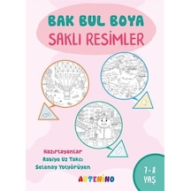 Bak Bul Boya Saklı Resimler 7-8 Yaş