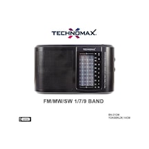 Radyo Pilli Fm 8 Band Dünya Radyosu Tm-6604 Çok Renkli