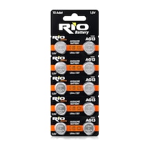 Lr-44/357 Düğme Pil Alkalin 1.5v 10lu Kart Ag13 5468